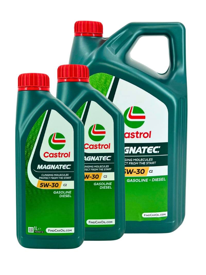 Motorenöl 5W-30 Magnatec Stop Start C2 [7 L] von Castrol (SET1599DC7L) Öl Schmierung Motorenöl von Castrol Bundle