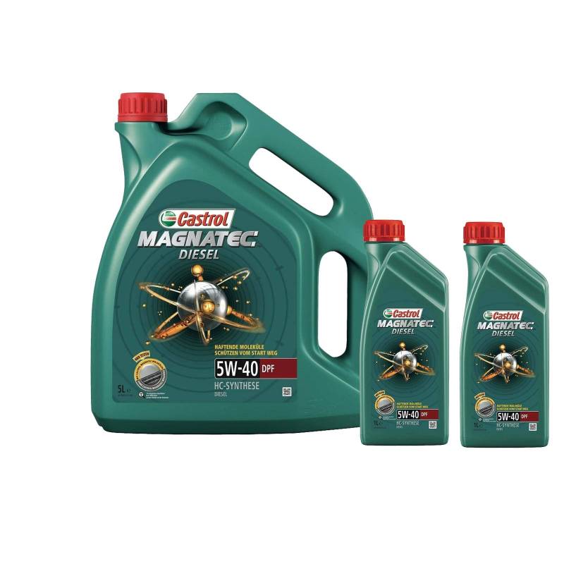 Motorenöl 5W-40 Magnatec Diesel DPF [7 L] von Castrol (SET1502BA7L) Öl Schmierung Motorenöl von Castrol Bundle