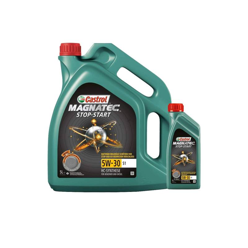 Motorenöl5W-30 Magnatec Stop-Start S1 C2 [6 L] von Castrol (SET15C2B66L) Öl Schmierung Motorenöl von Castrol Bundle