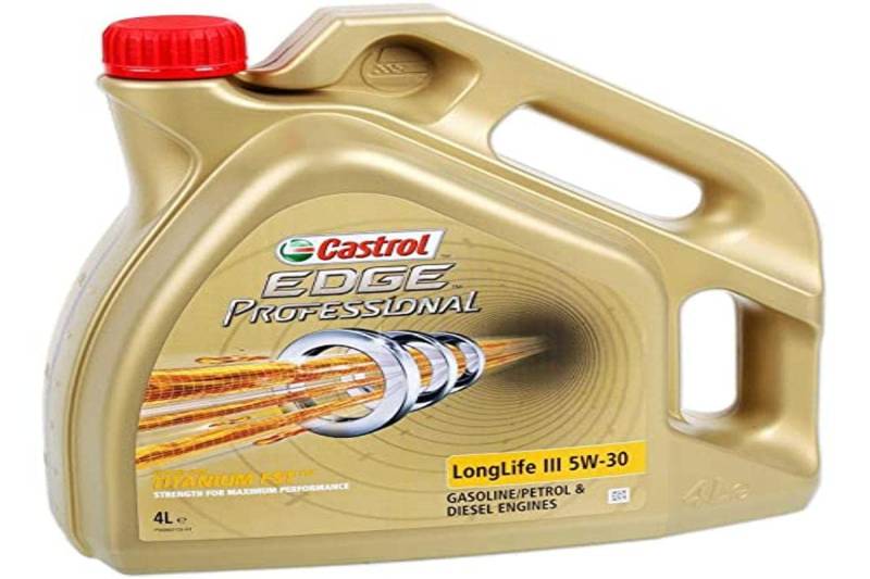 Castrol EDGE Professional LongLife III 5W-30 Motoröl, 4L von Castrol