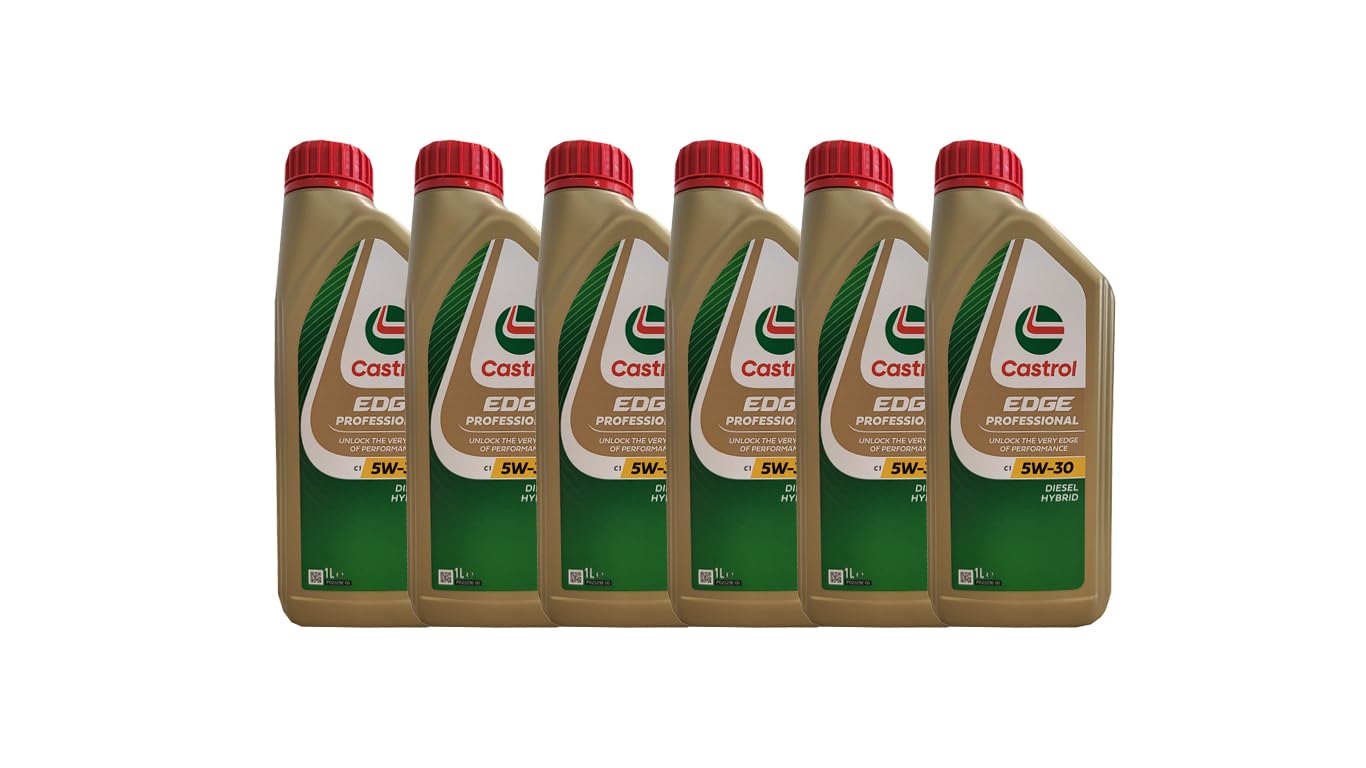 6L CASTROL EDGE Professional TITANIUM FST C1 5W30 DIESEL & HYBRID STJLR.03.5005 von Castrol