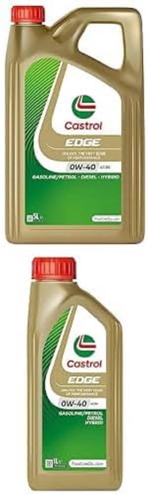 Bundle | Castrol EDGE 0W-40 A3/B4 Motoröl, 5L + 1L von Castrol