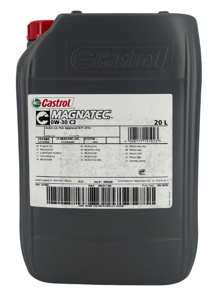 CASTROL 20 L Magnatec 0W-30 C2 15F6BC von Castrol