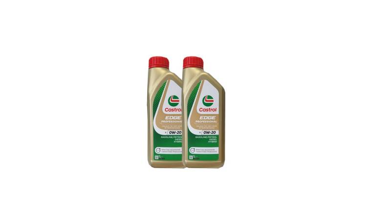 2 Liter CASTROL Edge Motoröl Öl TITANIUM 0W20 V ACEA C5 für VOLVO VCC RBS0-2AE von Castrol