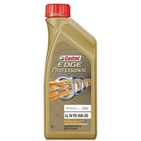 CASTROL Motoröl 0W-20, Inhalt: 1l, Vollsynthetiköl 15A54C von Castrol