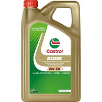 CASTROL Motoröl 0W-30, Inhalt: 5l, Synthetiköl 15FEFC von Castrol