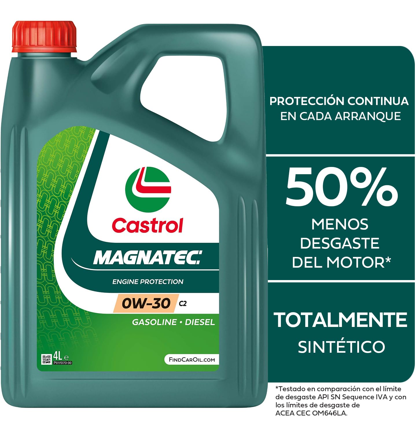 CASTROL Motoröl 0W-30 4 L von Castrol