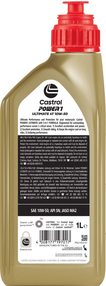 CASTROL Motoröl 15FFAE Motorenöl,Öl,Öl für Motor von Castrol