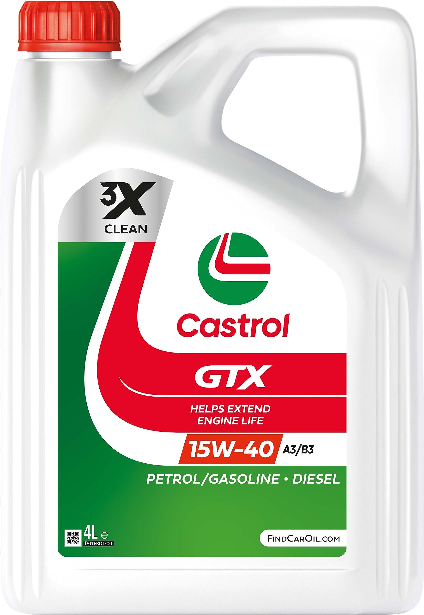 CASTROL Motoröl 15W-40 4 L für VW Golf IV Schrägheck (1J1) POLO (9N_) G von Castrol