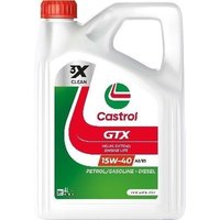 CASTROL Motoröl Castrol GTX 15W-40 A3/B3 Inhalt: 4l, Mineralöl 15F628 von Castrol