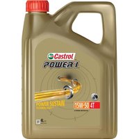 CASTROL Motoröl Castrol POWER1 4T 15W-50 Inhalt: 4l 15F589 von Castrol