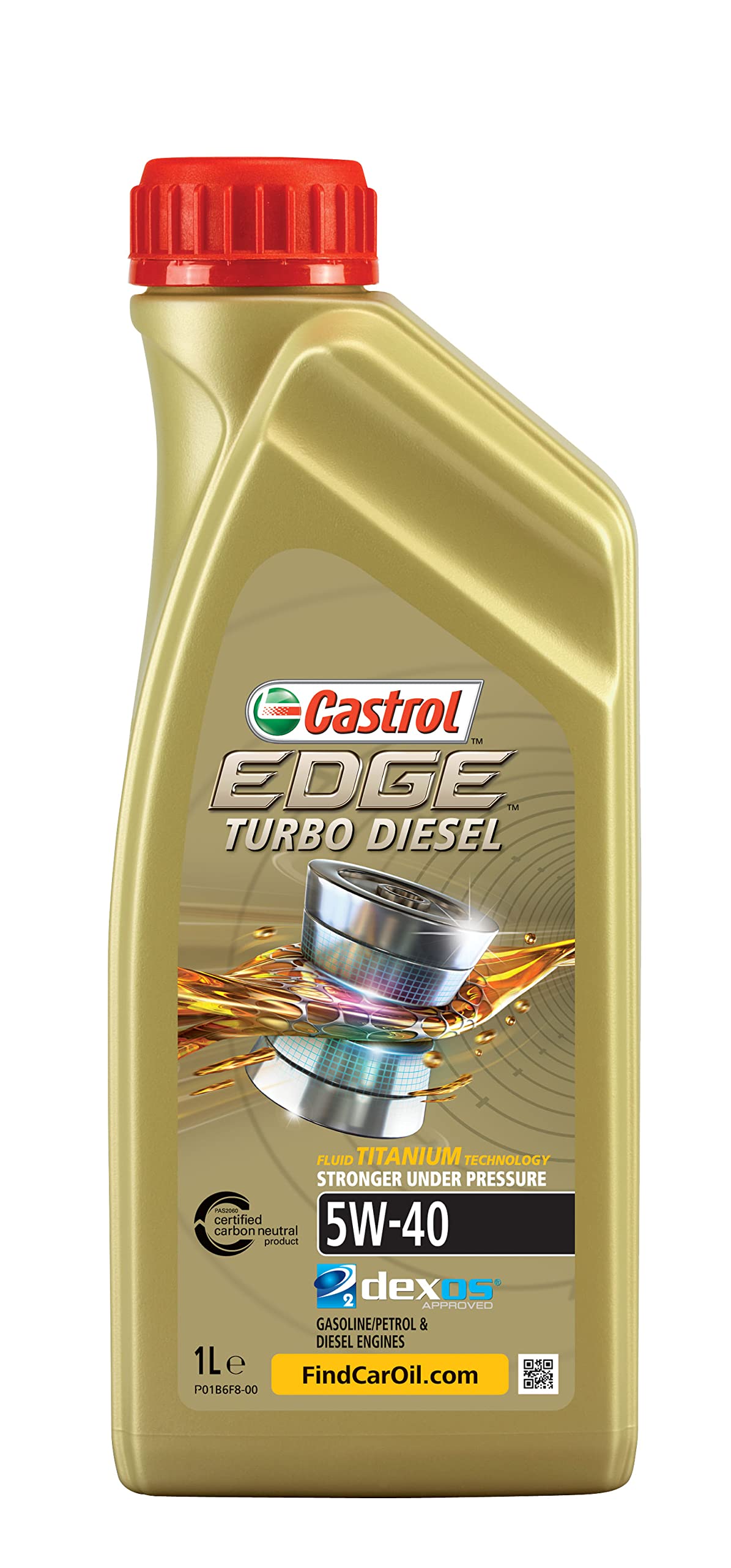 Castrol EDGE TURBO DIESEL 5W-40, 1 Liter von Castrol