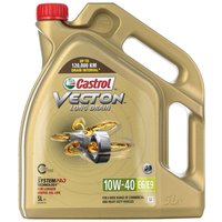 CASTROL Motoröl Castrol Vecton Long Drain 10W-40 E6/E9 Inhalt: 5l, Teilsynthetiköl 15B34C von Castrol