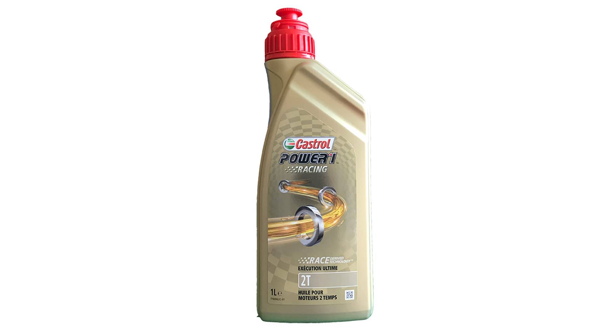 CASTROL POWER 1 RACING Motoröl Öl 2T 2-TAKT API TC+ ISO-L-EGD JASO FD - 1L von Castrol