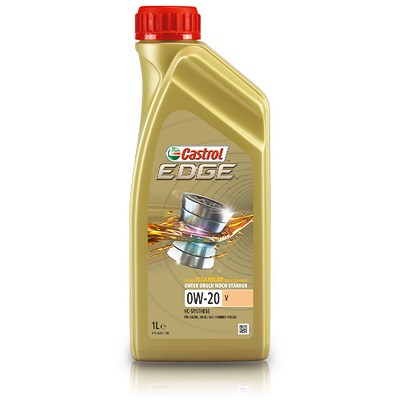 Castrol 1 L EDGE FLUID TITANIUM 0W-20 V [Hersteller-Nr. 15DA96] von Castrol