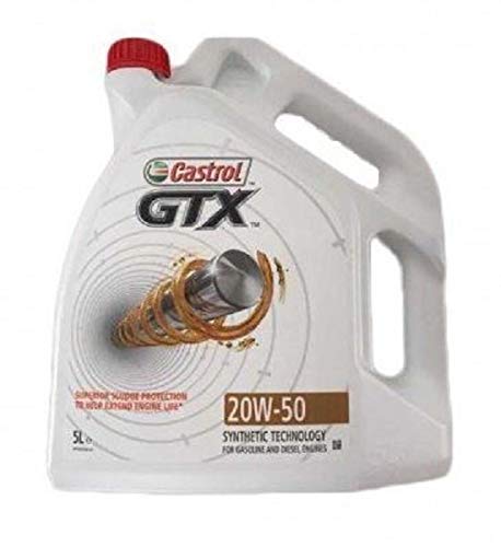 Castrol 14 C1CC GTX 20 W50 A3/B3 Öl, 5 Liter von Castrol