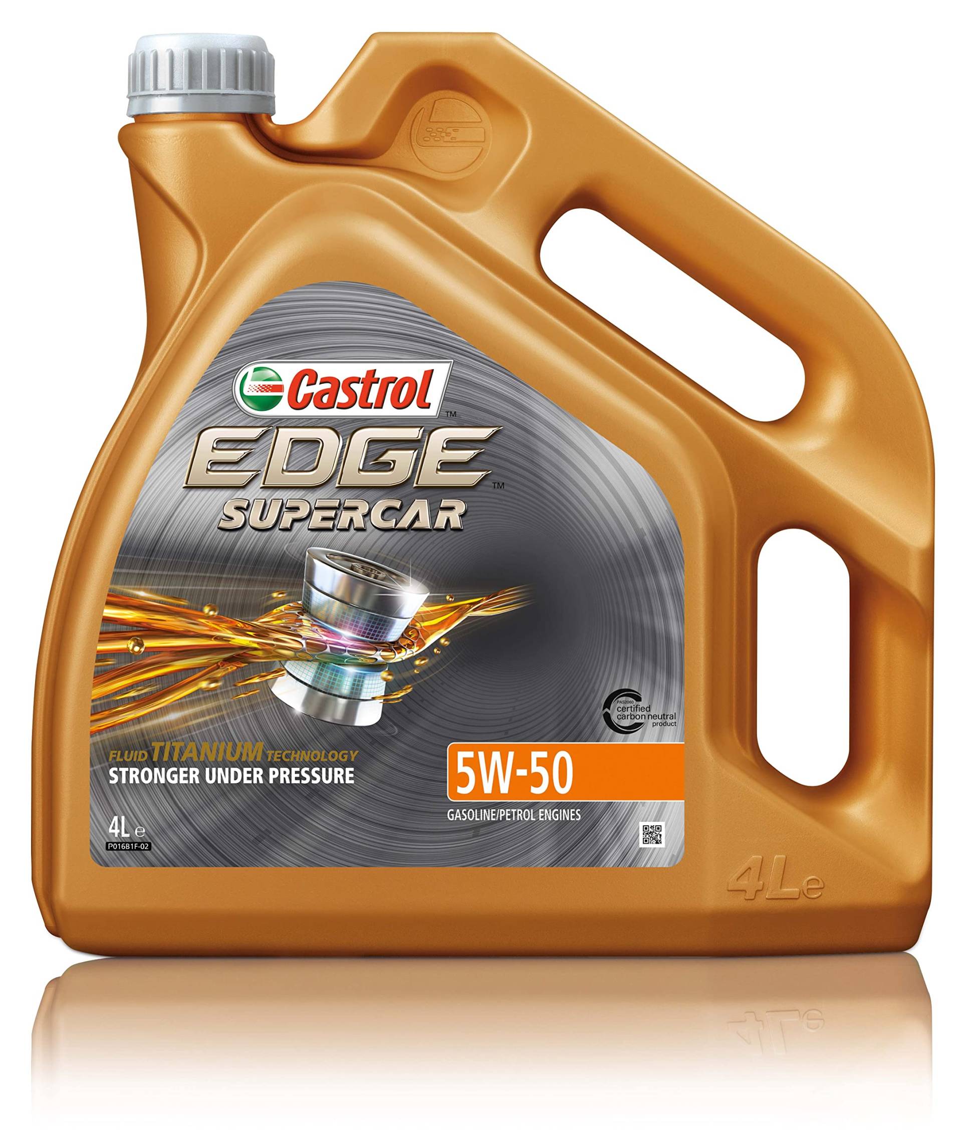 Castrol EDGE SUPERCAR 5W-50, 4 Liter von Castrol