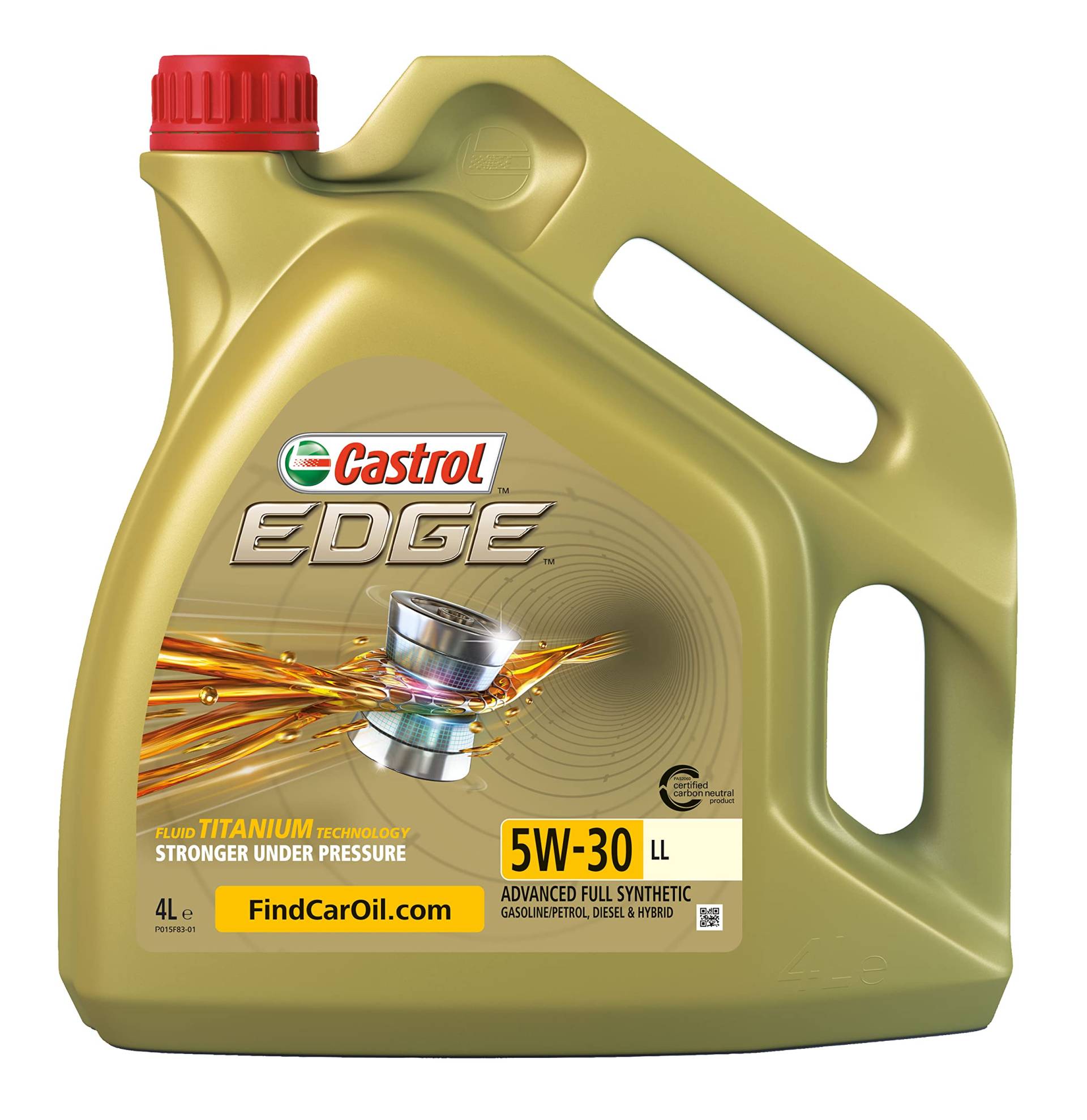 Castrol 15668B Edge Titanium FST 5W-30 LL 4 L von Castrol