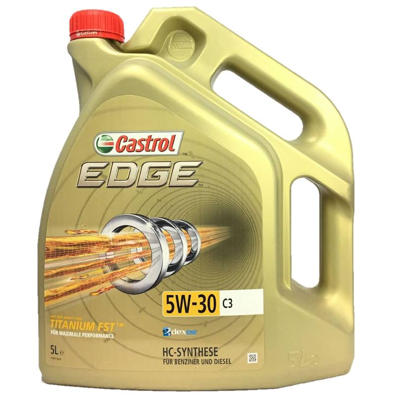Castrol 157BDB Edge 5W30 C3 Öl, 5 Liter von Castrol