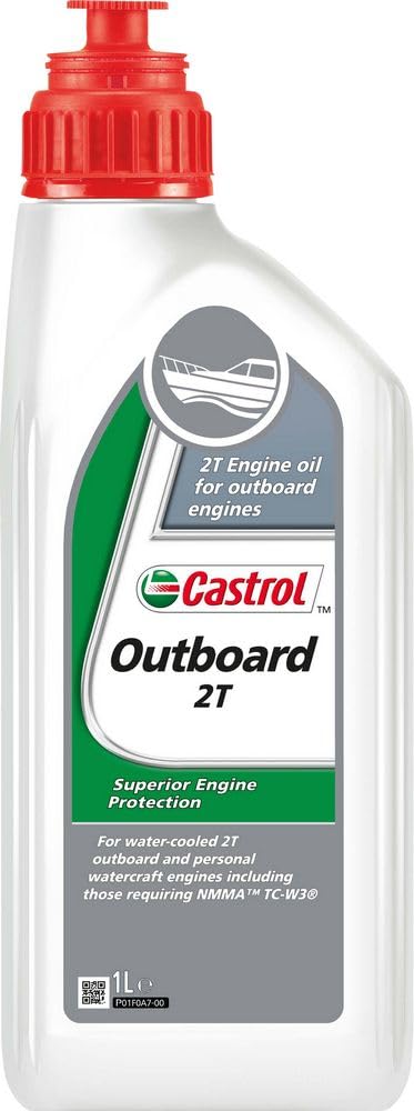 Castrol 1848096 Aussenborderöl 2-Takt 1-Liter, Braun von Castrol