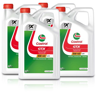 Castrol 20 L GTX 5W-40 A3/B4 [Hersteller-Nr. 15218F] von Castrol