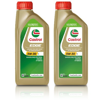 Castrol 2x 1 L EDGE 5W-30 LL [Hersteller-Nr. 15665F] von Castrol