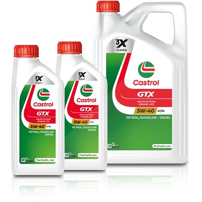 Castrol 7 L GTX 5W-40 A3/B4 [Hersteller-Nr. 15218F] von Castrol