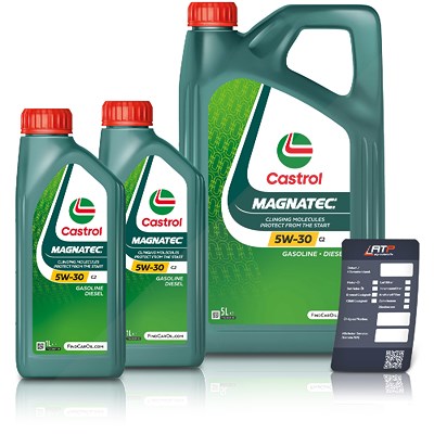 Castrol 7 L Magnatec 5W-30 C2+ Anhänger von Castrol