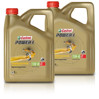 Castrol 8 L Power 1 4T 10W-40 [Hersteller-Nr. 15043F] von Castrol