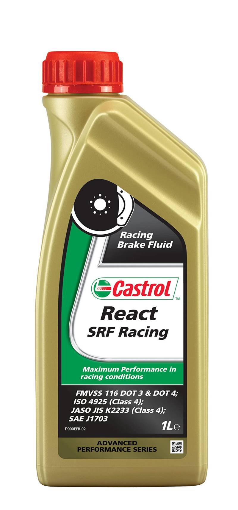 Castrol REACT SRF Racing, 1 Liter, Gold von Castrol