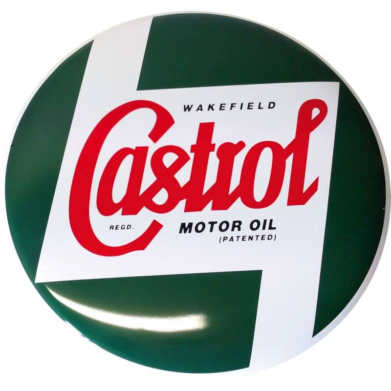 Castrol Castrol Blechschild Rund von Castrol