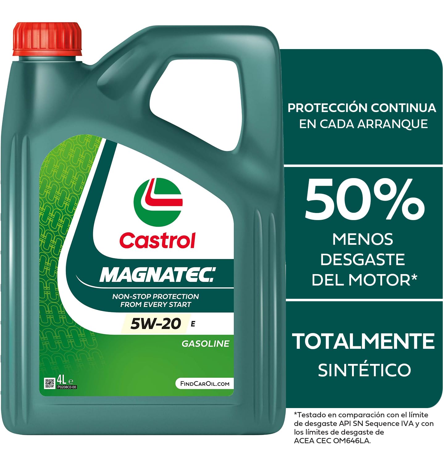 Castrol Magnatec 5W-20 E Motoröl, 4 l von Castrol