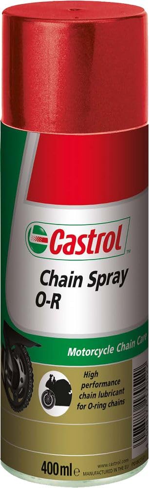 Castrol Chain Spray O-R Kettenspray, 400 ML, Weiß von Castrol