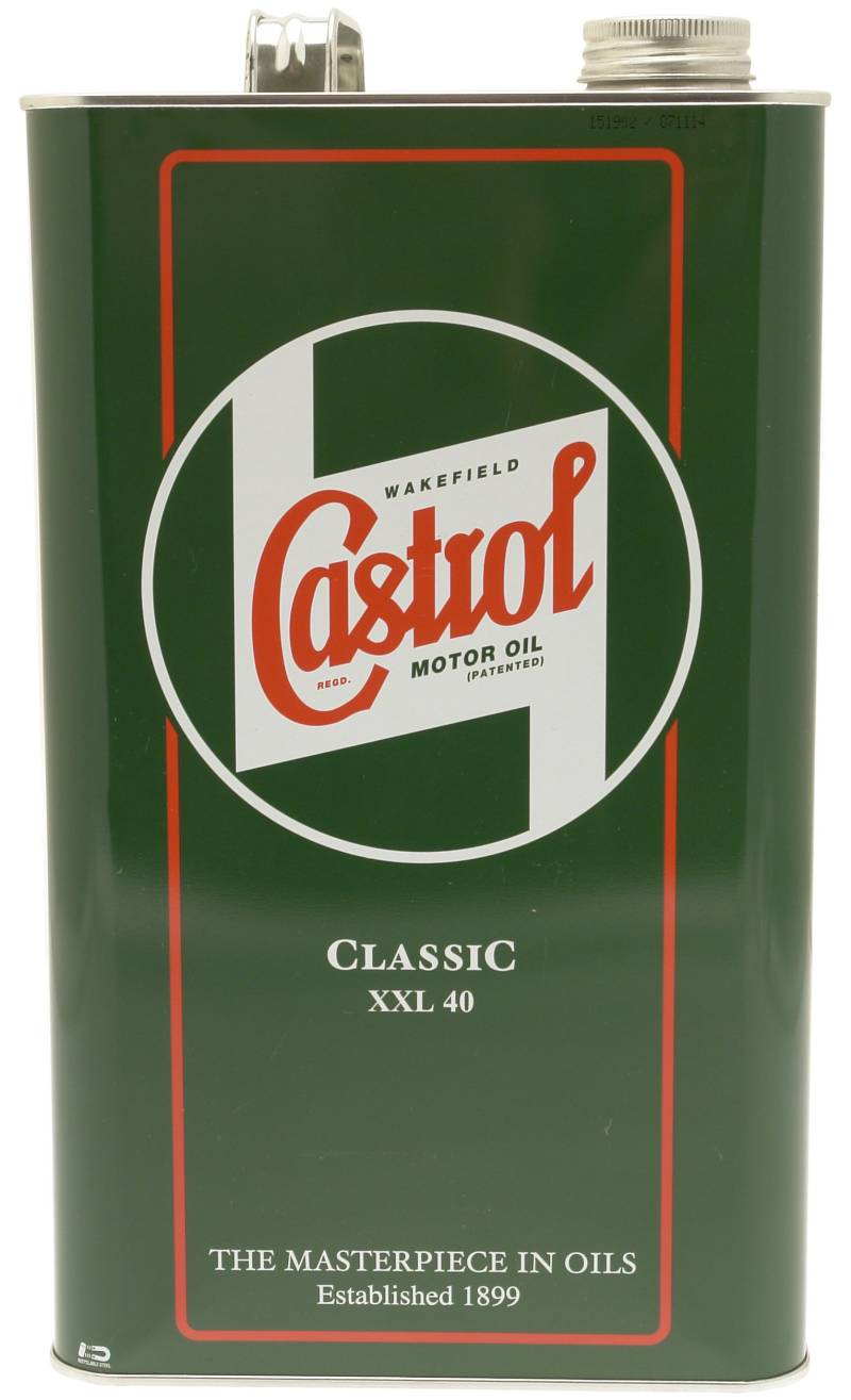 Castrol Classic 1926A 40 Motoren- und Getriebe-Öl, 4,54 Liter, XXL von Castrol