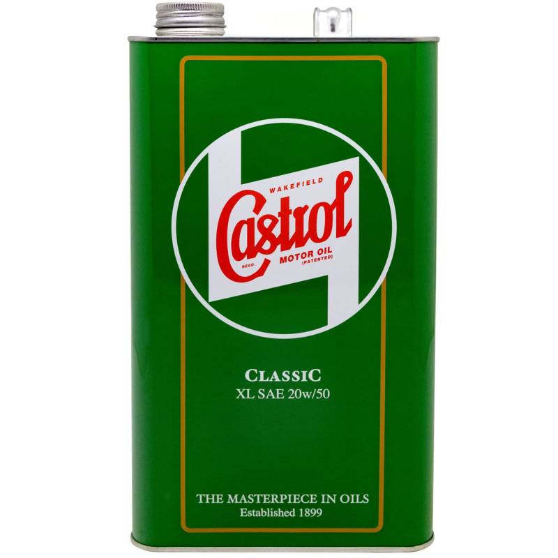 CASTROL CLASSIC XL 20W50 Motoröl Oldtimer Classic Cars pre1980 - 4,54 Liter von Castrol