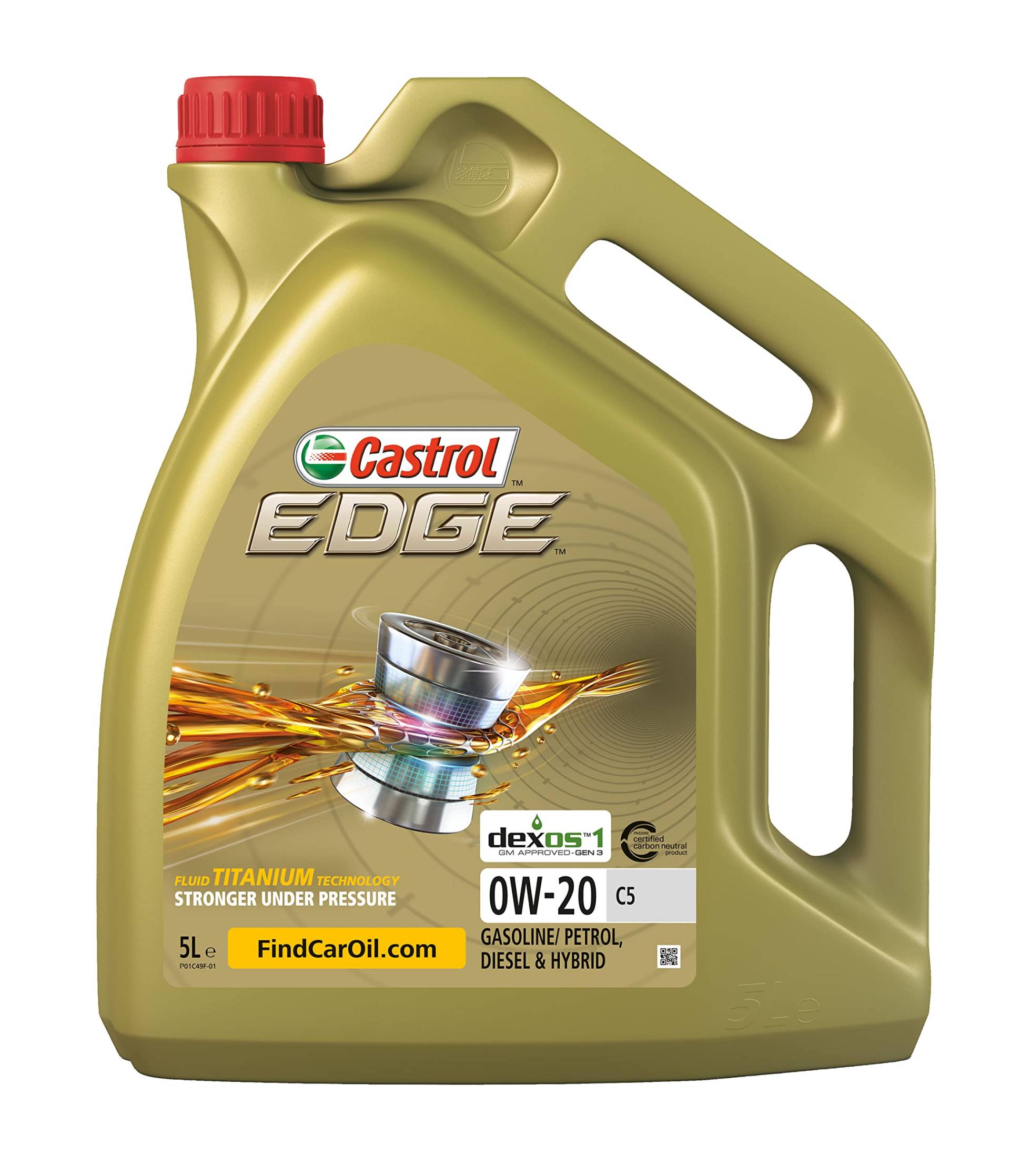 Castrol EDGE 0W-20 C5, 5 Liter von Castrol