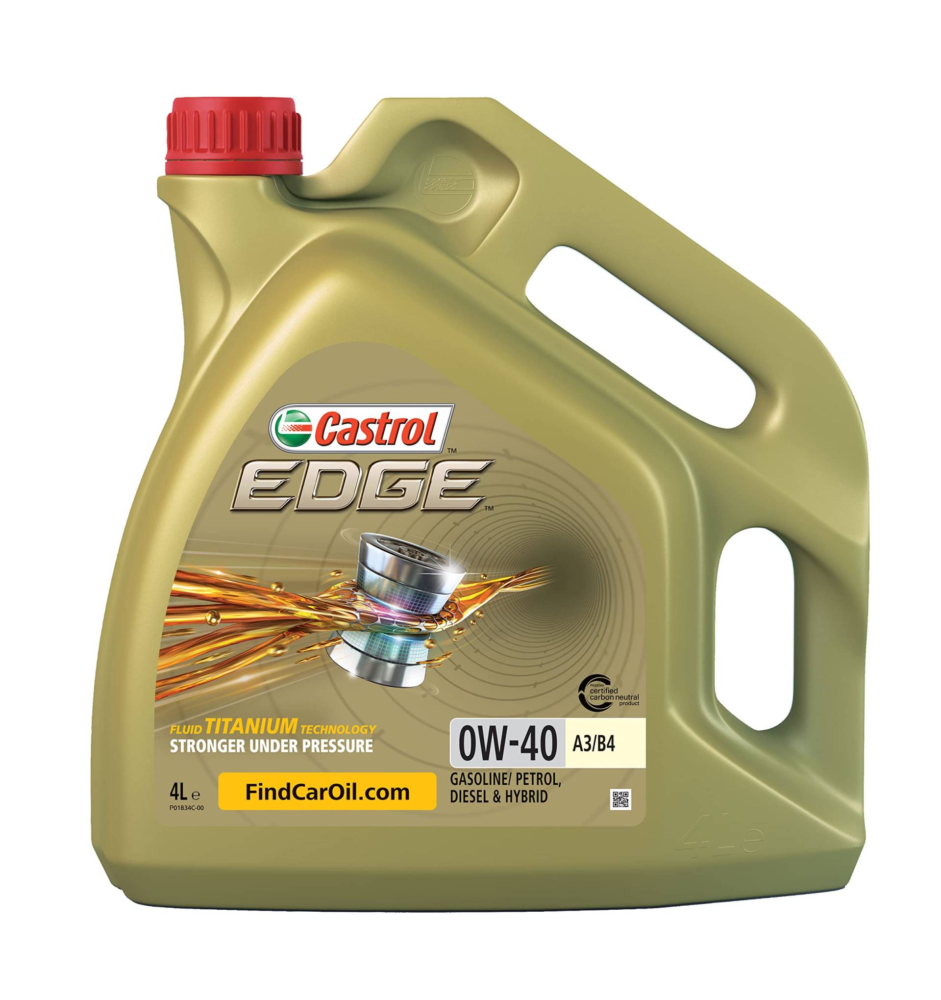 Castrol EDGE 0W-40 A3/B4, 4 Liter von Castrol