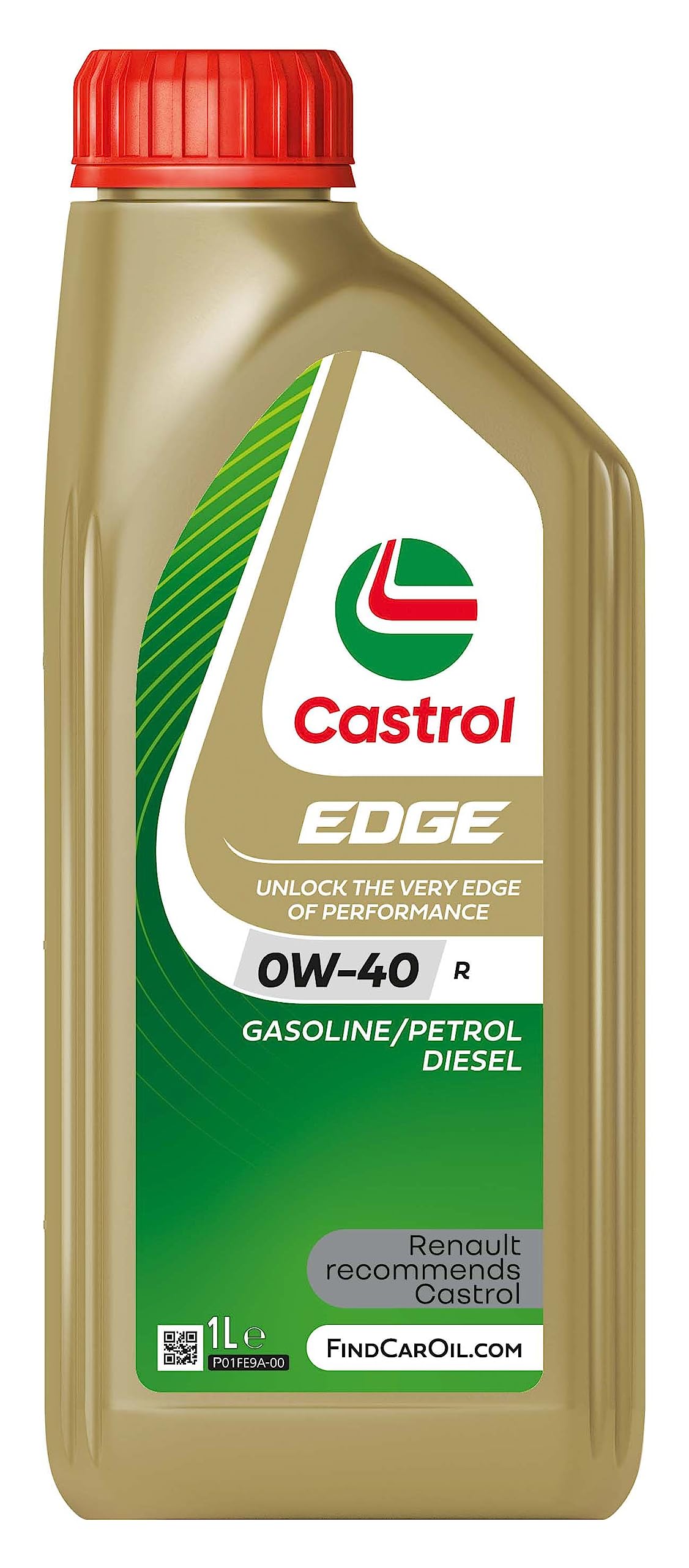 Castrol EDGE 0W-40 R Motoröl, 1L von Castrol