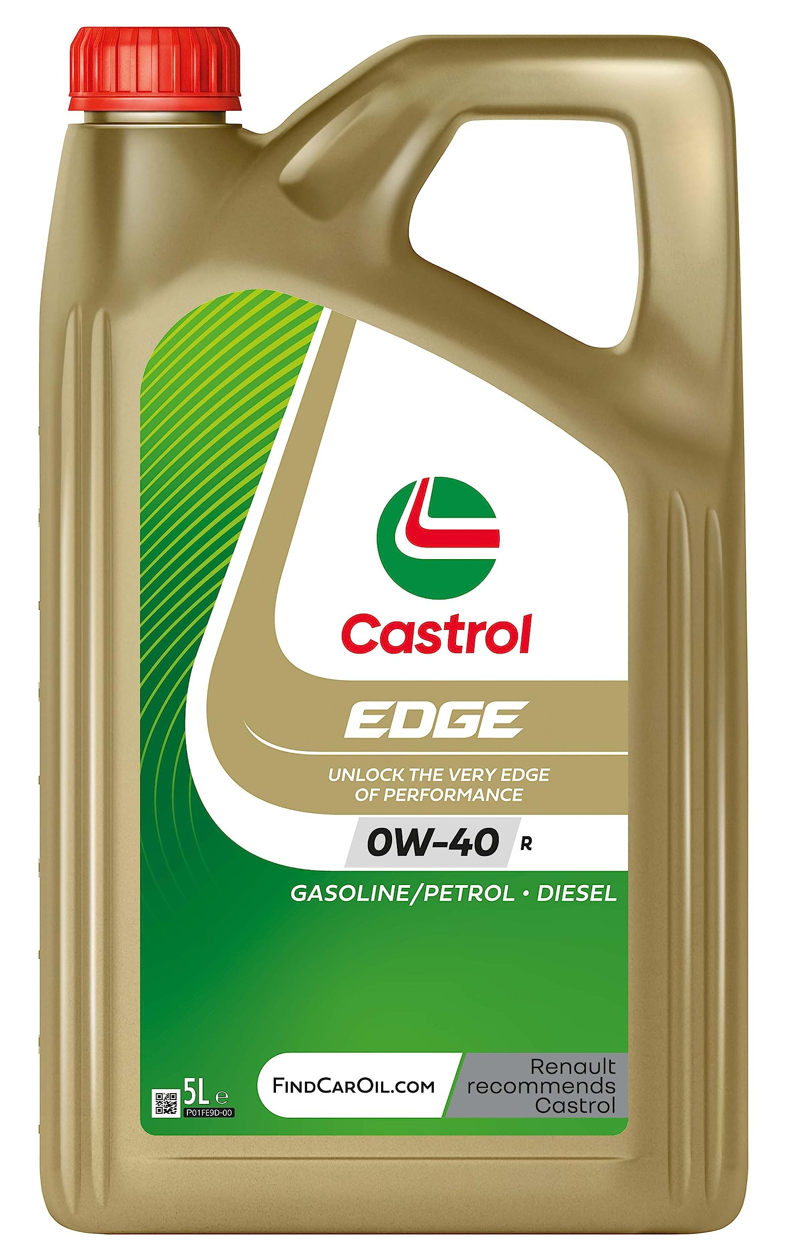 Castrol EDGE 0W-40 R Motoröl, 5L von Castrol