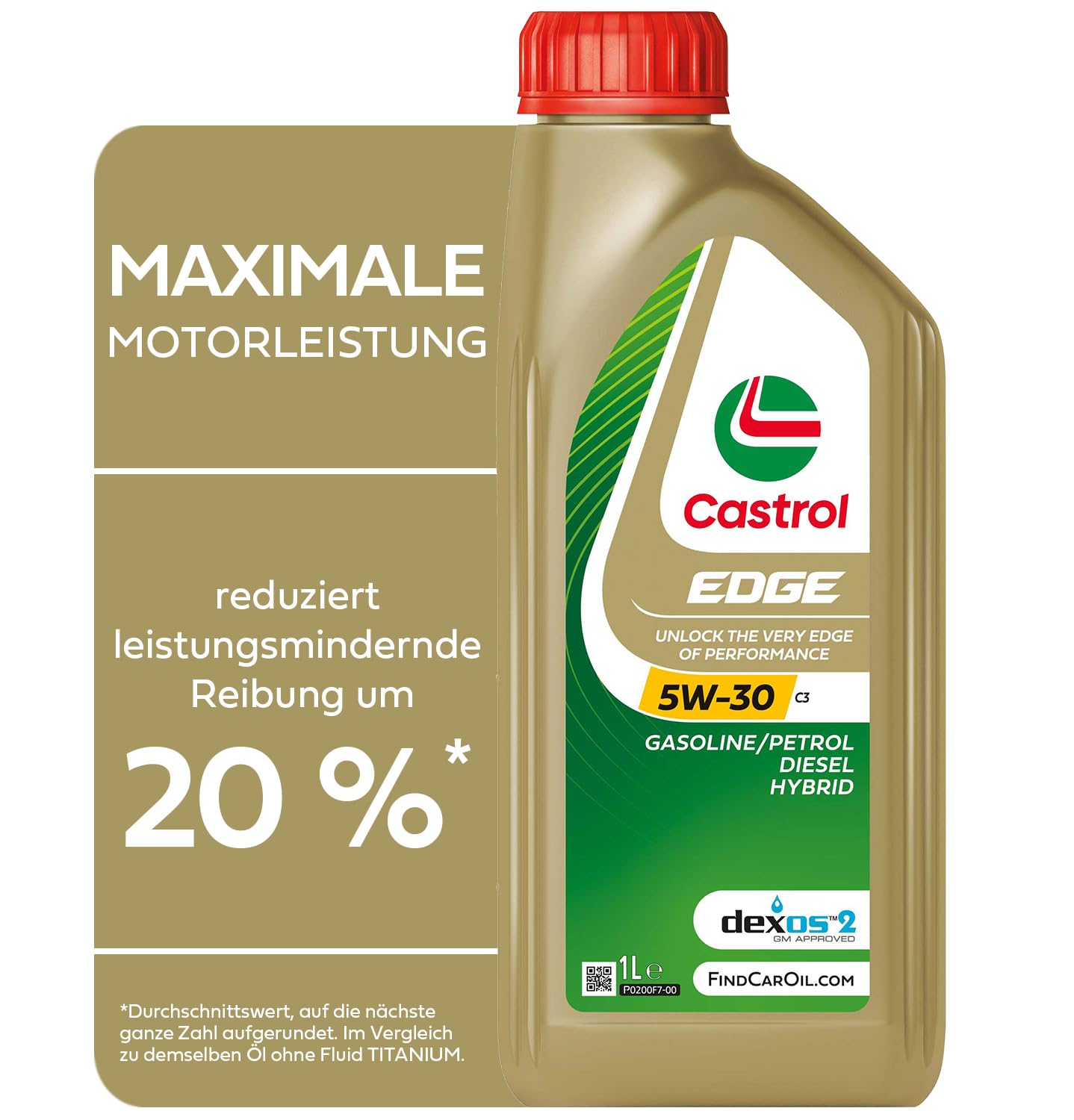 Castrol EDGE 5W-30 C3 Motoröl, 1L von Castrol