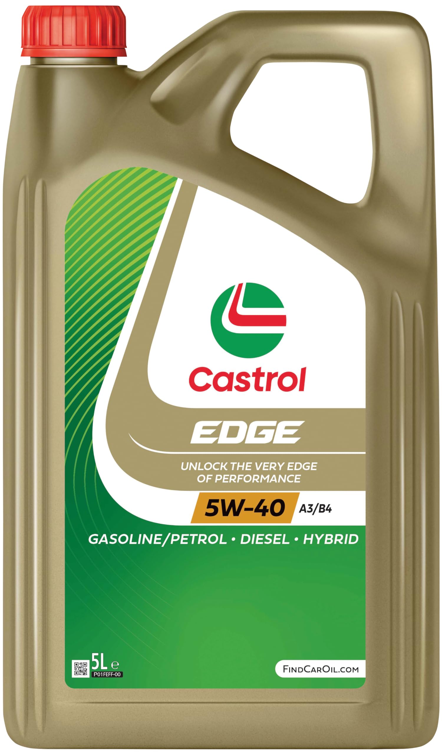 Castrol EDGE 5W-40 A3/B4 Motoröl, 5L von Castrol