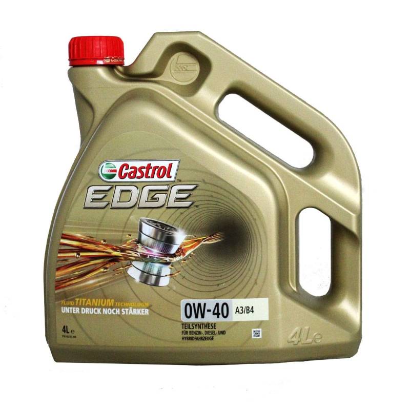 Castrol EDGE Motorenöl 0W-40 A3/B4 4L von Castrol