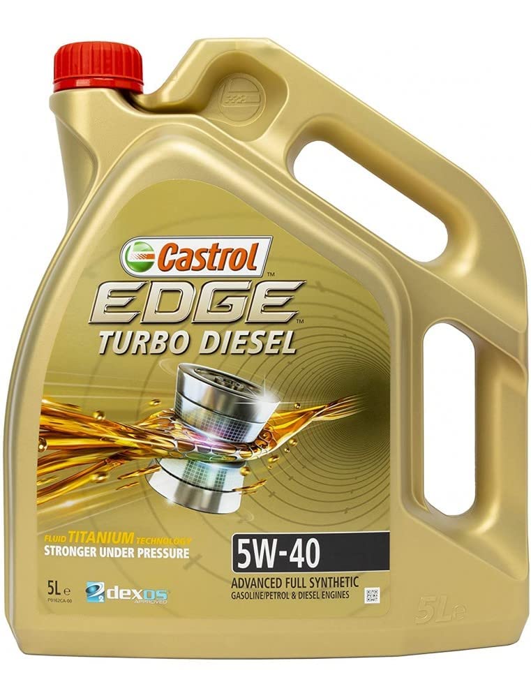 Castrol EDGE Turbo Diesel Motorenöl 5W-40 5L (holländische und französische Etiketten) von Castrol