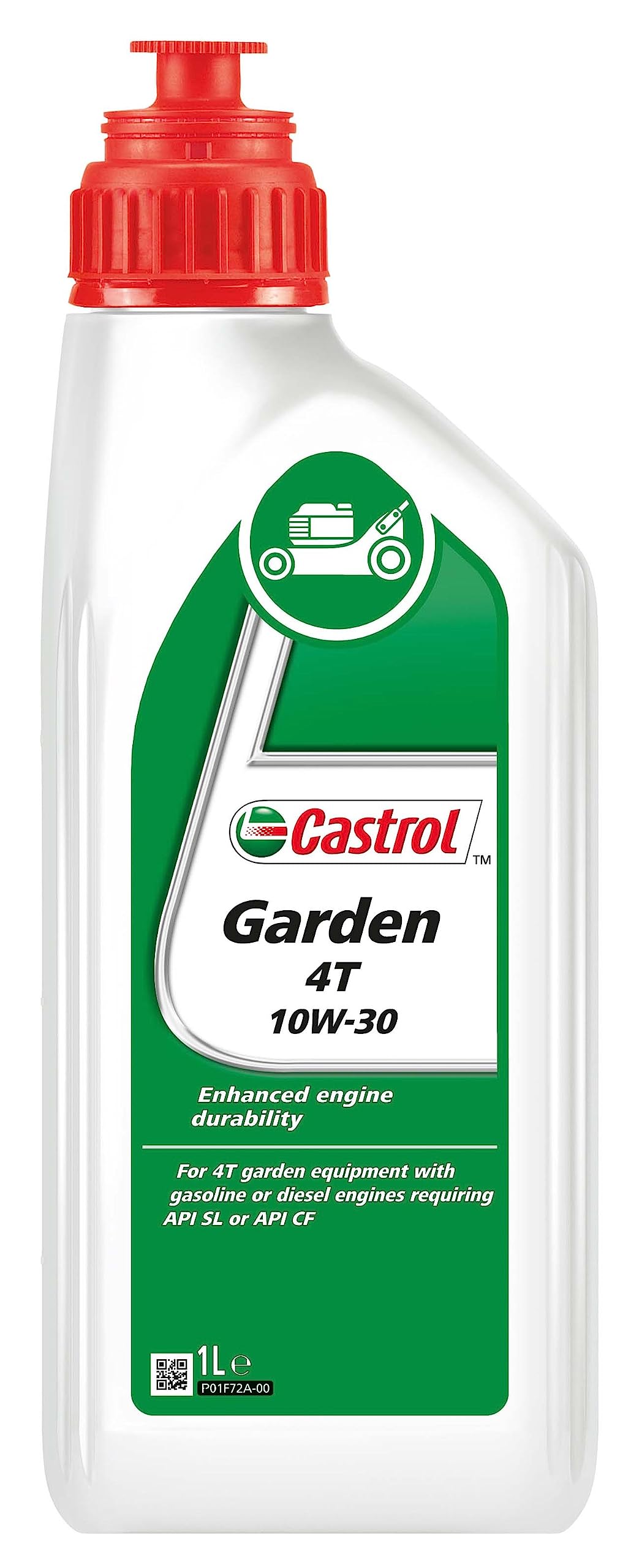 Castrol GARDEN 4T 10W-30 4-Takt Motoröl, 1L, Blanc von Castrol