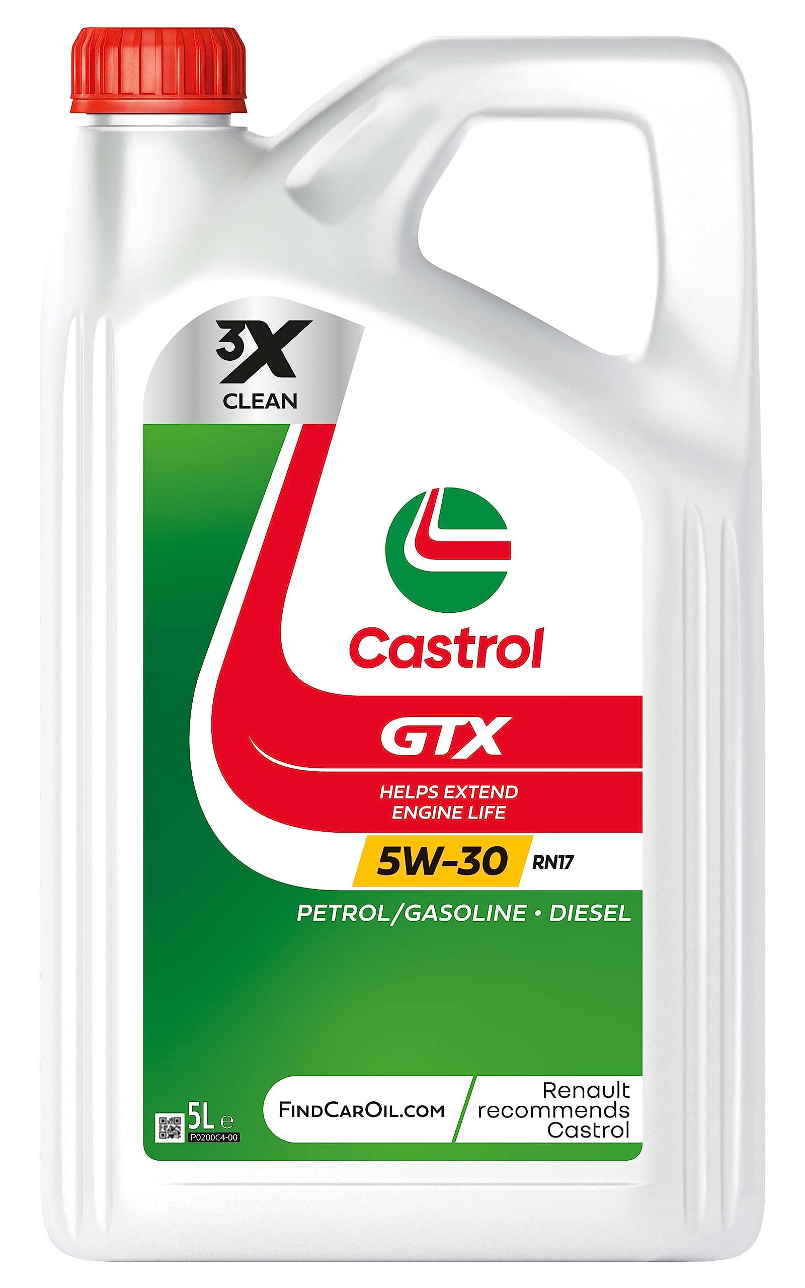 Castrol GTX 5W-30 RN17 Motoröl, 5L von Castrol