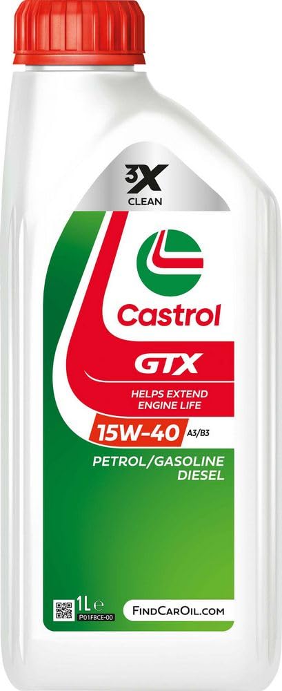 Castrol GTX 15W-40 A3/B3, 1 Liter von Castrol