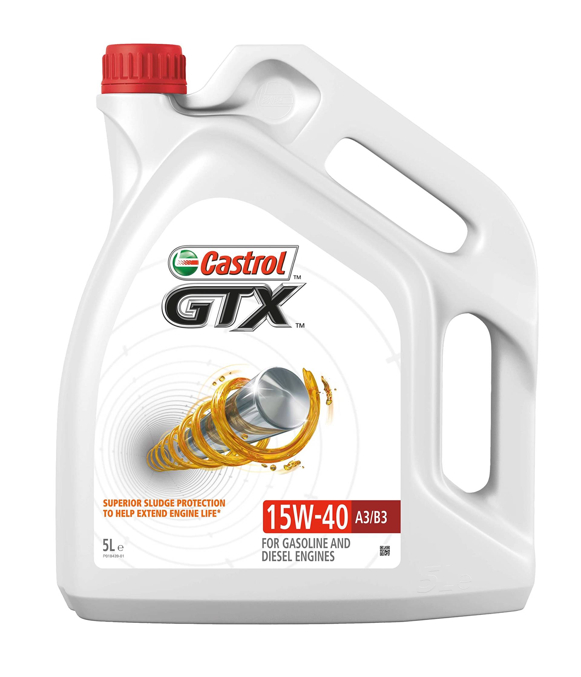 Castrol GTX 15W-40 A3/B3, 5 Liter von Castrol