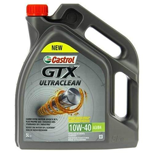 Castrol GTX Ultraclean 10W-40 Motoröl, 5,0 Liter von Castrol