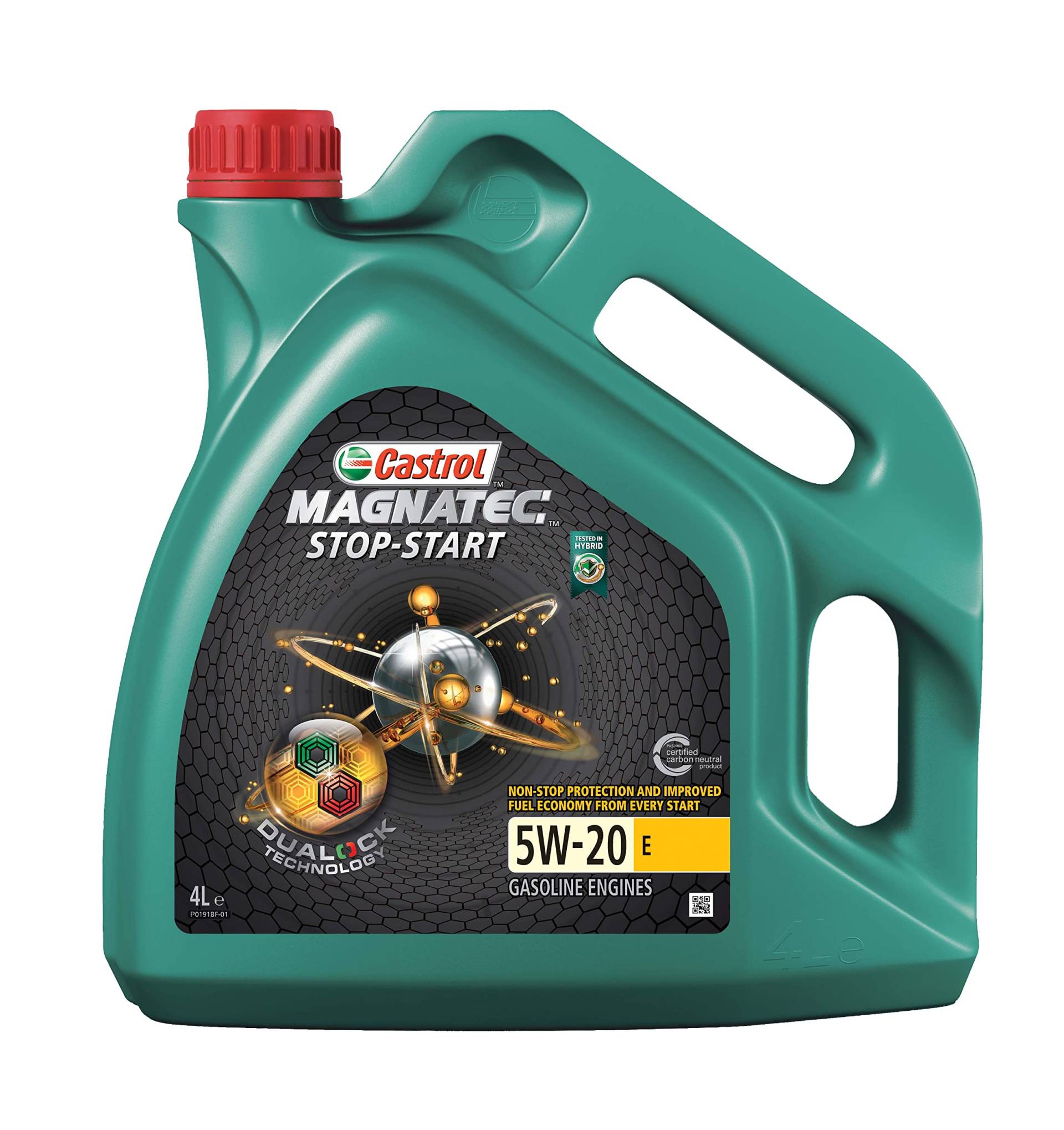 Castrol MAGNATEC 5W-20 E STOP-START Engine Oil 4L, (4L) UK von Castrol