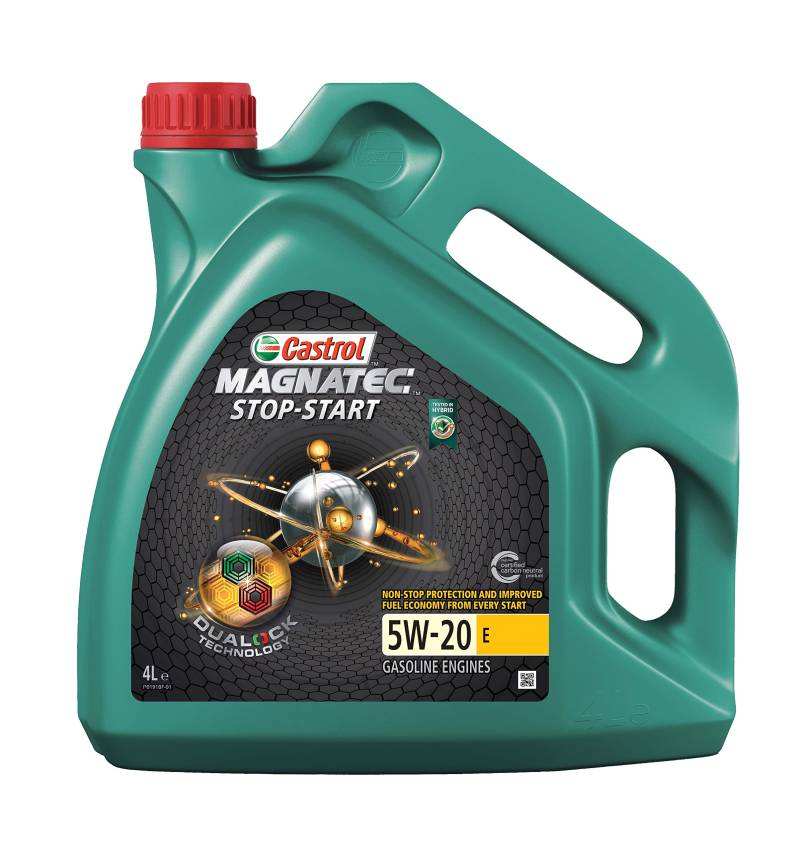 Castrol MAGNATEC 5W-20 E STOP-START Engine Oil 4L, (4L) UK von CASTROL